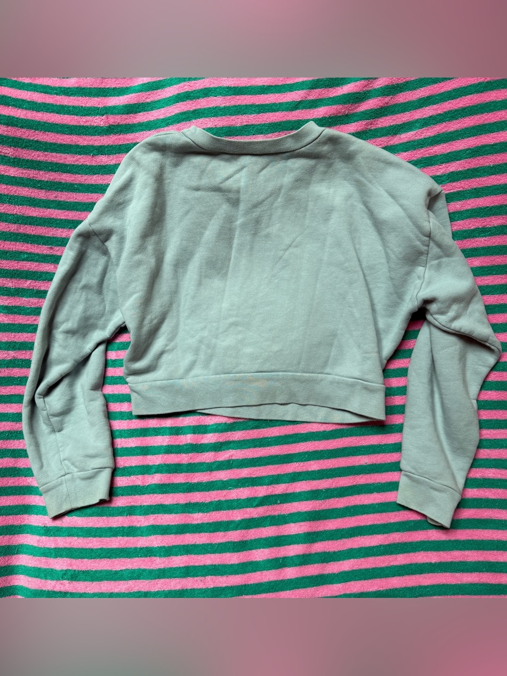 Reformation Jeans 100% cotton cropped sweatshirt